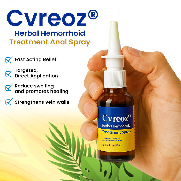 𝐂𝐯𝐫𝐞𝐨𝐳® 𝐇𝐞𝐫𝐛𝐚𝐥 𝐇𝐞𝐦𝐨𝐫𝐫𝐡𝐨𝐢𝐝 𝐓𝐫𝐞𝐚𝐭𝐦𝐞𝐧𝐭 𝐀𝐧𝐚𝐥 𝐒𝐩𝐫𝐚𝐲