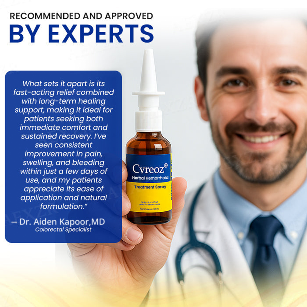 𝐂𝐯𝐫𝐞𝐨𝐳® 𝐇𝐞𝐫𝐛𝐚𝐥 𝐇𝐞𝐦𝐨𝐫𝐫𝐡𝐨𝐢𝐝 𝐓𝐫𝐞𝐚𝐭𝐦𝐞𝐧𝐭 𝐀𝐧𝐚𝐥 𝐒𝐩𝐫𝐚𝐲