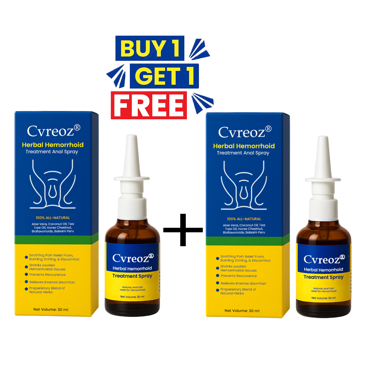 𝐂𝐯𝐫𝐞𝐨𝐳® 𝐇𝐞𝐫𝐛𝐚𝐥 𝐇𝐞𝐦𝐨𝐫𝐫𝐡𝐨𝐢𝐝 𝐓𝐫𝐞𝐚𝐭𝐦𝐞𝐧𝐭 𝐀𝐧𝐚𝐥 𝐒𝐩𝐫𝐚𝐲