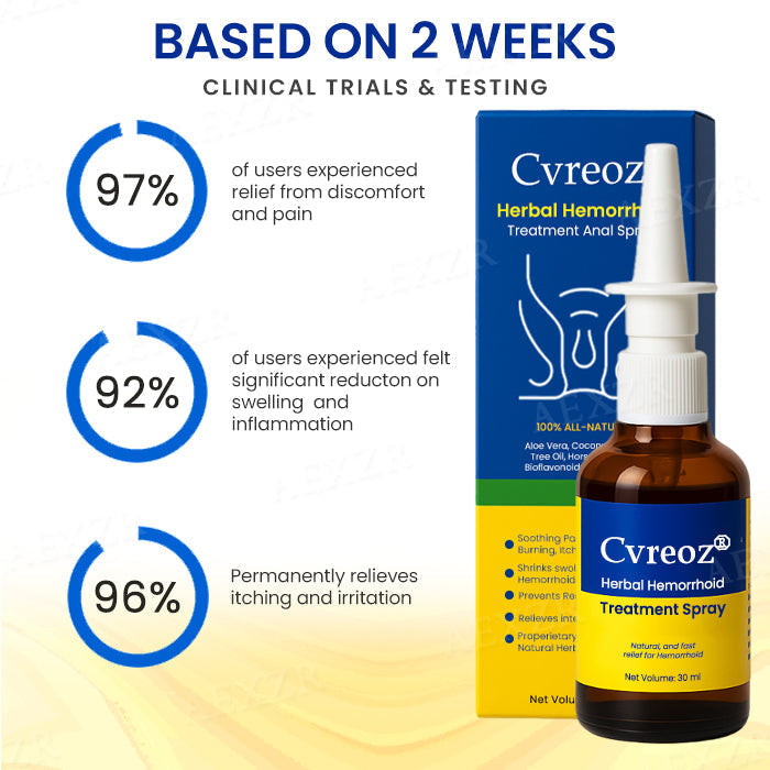 𝐂𝐯𝐫𝐞𝐨𝐳® 𝐇𝐞𝐫𝐛𝐚𝐥 𝐇𝐞𝐦𝐨𝐫𝐫𝐡𝐨𝐢𝐝 𝐓𝐫𝐞𝐚𝐭𝐦𝐞𝐧𝐭 𝐀𝐧𝐚𝐥 𝐒𝐩𝐫𝐚𝐲