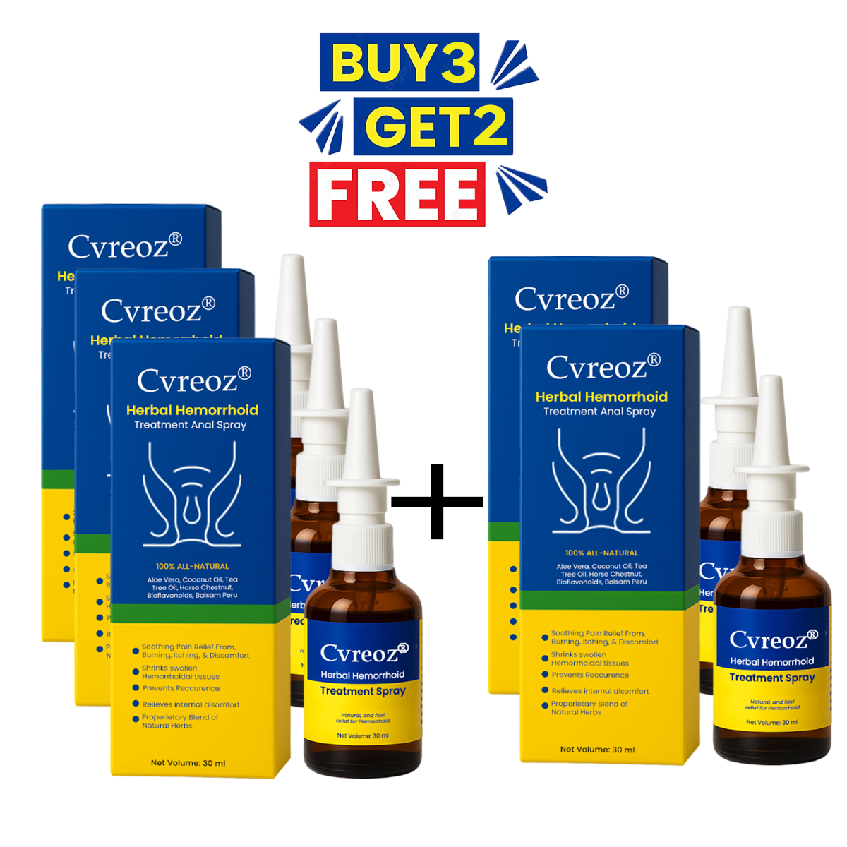 𝐂𝐯𝐫𝐞𝐨𝐳® 𝐇𝐞𝐫𝐛𝐚𝐥 𝐇𝐞𝐦𝐨𝐫𝐫𝐡𝐨𝐢𝐝 𝐓𝐫𝐞𝐚𝐭𝐦𝐞𝐧𝐭 𝐀𝐧𝐚𝐥 𝐒𝐩𝐫𝐚𝐲