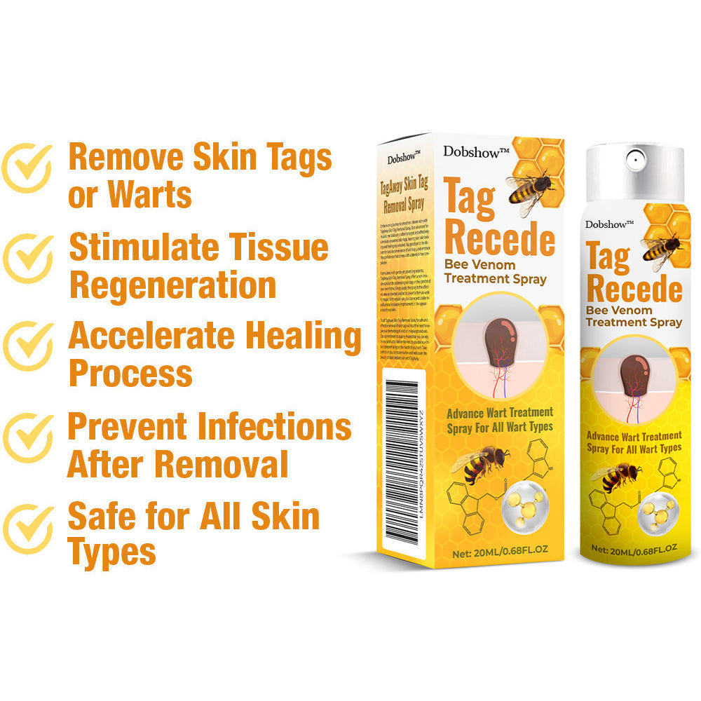 Dobshow™ Bee Venom Skin Perfection Spray: Erase Tags & Warts Naturally 🐝