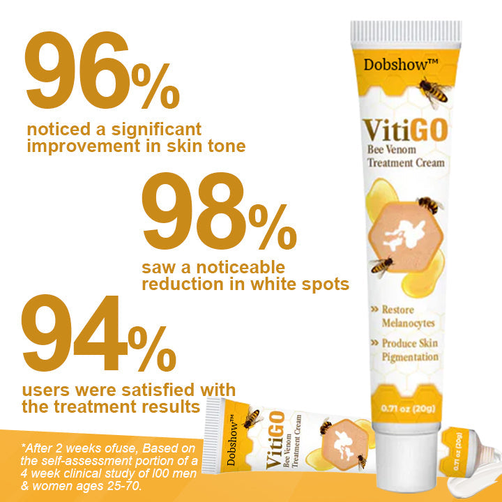 đDobshow⢠BeeVenom Vitiligo Treatment Cream