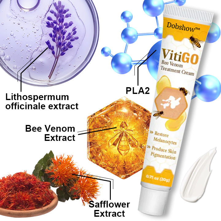 đDobshow⢠BeeVenom Vitiligo Treatment Cream