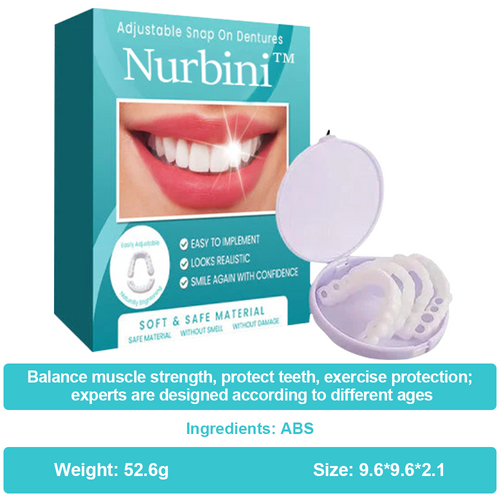Nurbini™ Adjustable Snap Prosthesis 👍 Recommended by professionals,environmentally friendly