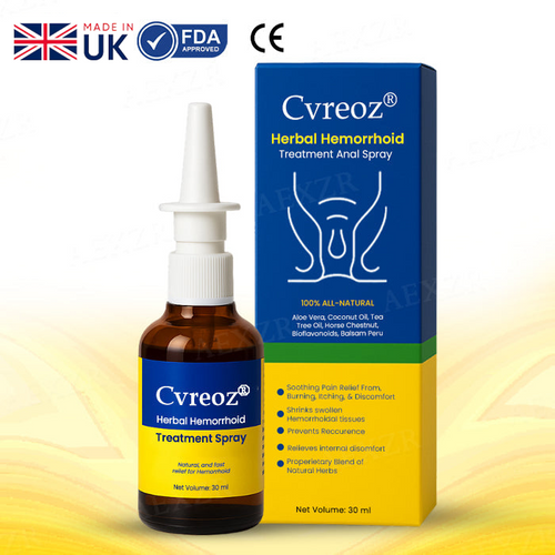 𝐂𝐯𝐫𝐞𝐨𝐳® 𝐇𝐞𝐫𝐛𝐚𝐥 𝐇𝐞𝐦𝐨𝐫𝐫𝐡𝐨𝐢𝐝 𝐓𝐫𝐞𝐚𝐭𝐦𝐞𝐧𝐭 𝐀𝐧𝐚𝐥 𝐒𝐩𝐫𝐚𝐲