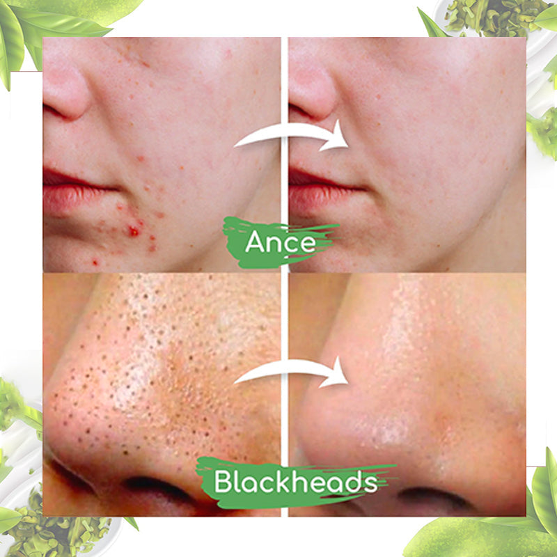 Dobshow⢠Green Tea Clay Mask Stick For Oil Control, Blackhead Reduction, and Pore Minimization