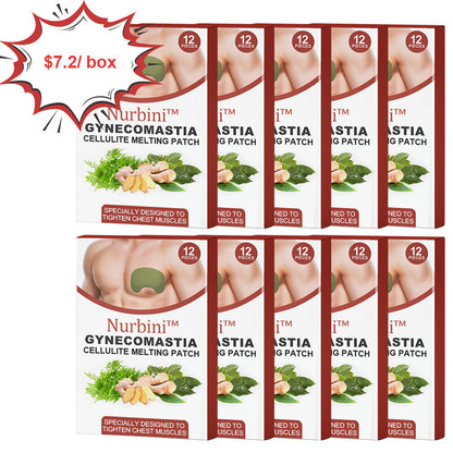 💪🌟 Nurbini™ Gynecomastia & Cellulite Reduction Patches ✨💪
