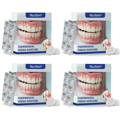 𝐍𝐮𝐫𝐛𝐢𝐧𝐢® 𝐓𝐡𝐞𝐫𝐦𝐨𝐒𝐞𝐚𝐥 𝐅𝐫𝐞𝐬𝐡 𝐃𝐞𝐧𝐭𝐮𝐫𝐞- ✅ Clinically proven to completely solve denture slippage and discomfort