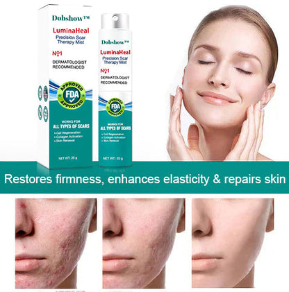 Dobshow™ LuminaHeal Precision Scar Therapy Mist-For All Types of Scars - For example Acne Scars, Surgical Scars and Stretch Marks ⚡️⚡️⚡️
