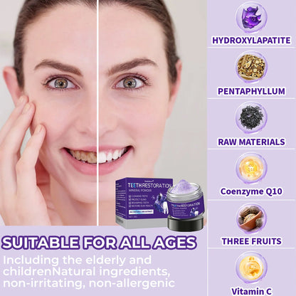 🦷Dobshow® Dental Repair Mineral Powder >> 🔥Buy 1 Get 1 Free🔥