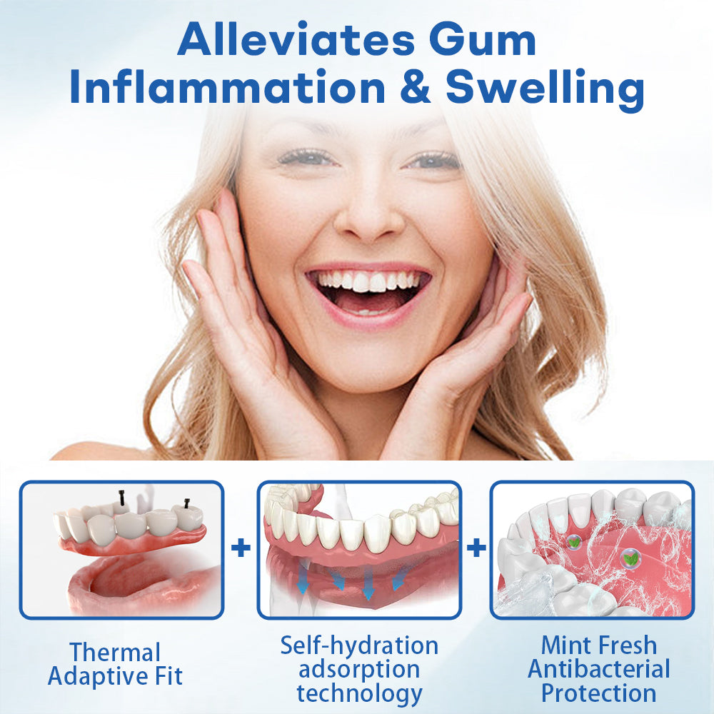 𝐍𝐮𝐫𝐛𝐢𝐧𝐢® 𝐓𝐡𝐞𝐫𝐦𝐨𝐒𝐞𝐚𝐥 𝐅𝐫𝐞𝐬𝐡 𝐃𝐞𝐧𝐭𝐮𝐫𝐞- ✅ Clinically proven to completely solve denture slippage and discomfort