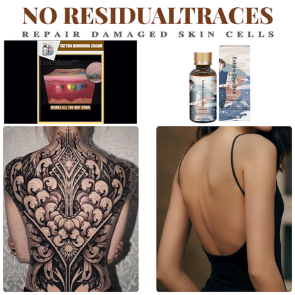 Dobshow™ Tattoo Removal Cream: Quick, Painless, and Scar-Free Tattoo Fading 🌿