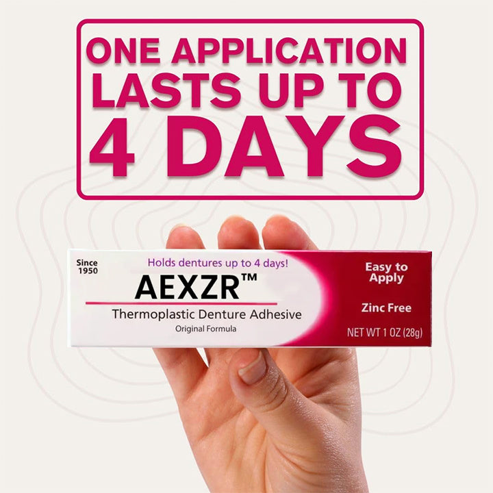 ✨[Official Brand Store] AEXZR™ Thermoplastic Denture Adhesive