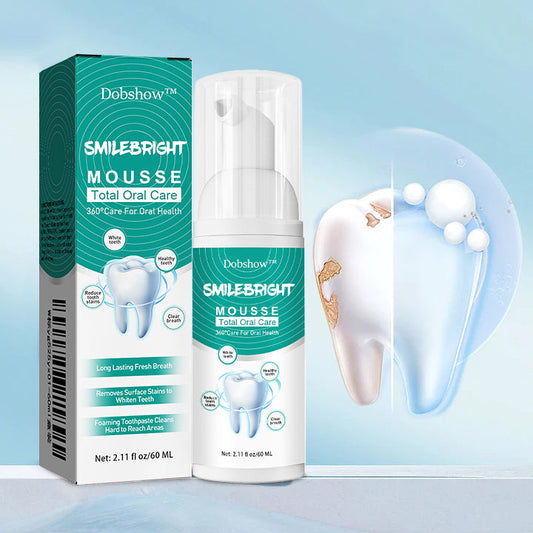 Dobshow™ SmileBright Mousse 🌟✨ Total Oral Care 🦷💧